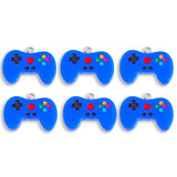 10Pcs/Set Mixed Game Bracelet Resin Pendant DIY Jewelry Making Charm Gift