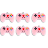 10Pcs/Set Mixed Game Bracelet Resin Pendant DIY Jewelry Making Charm Gift