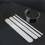 10Pcs/Set Flat Customizable Bracelet Blanks for Jewelry Making
