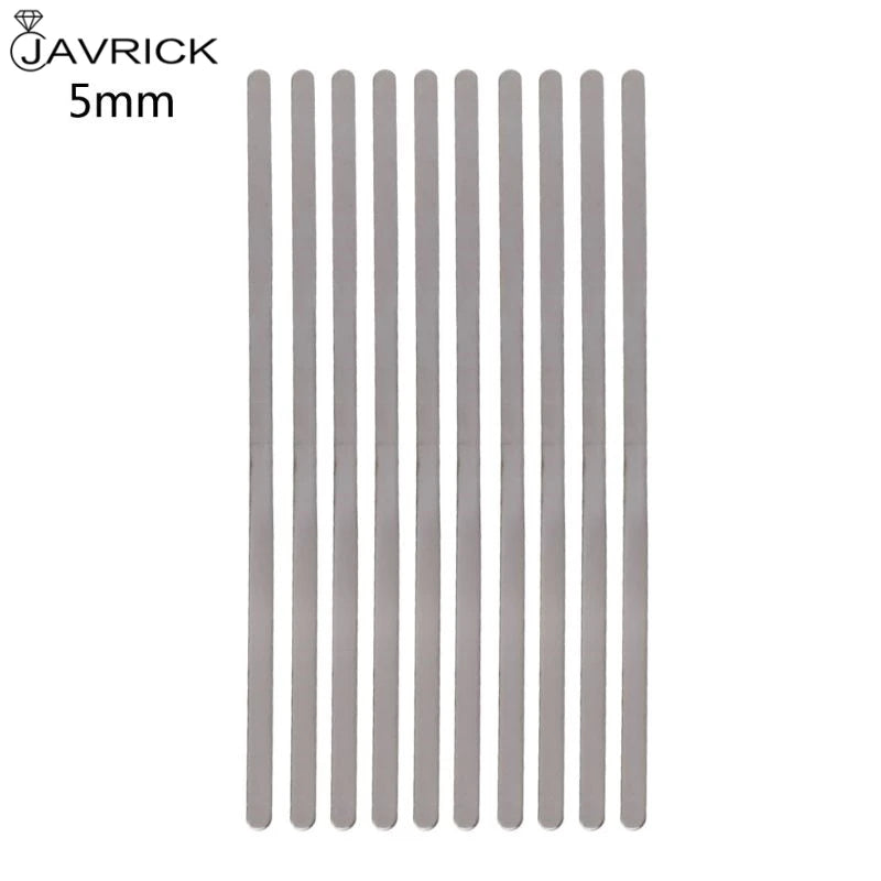 10Pcs/Set Flat Customizable Bracelet Blanks for Jewelry Making