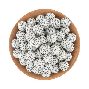 10Pcs/Set Leopard Print Beads For Jewelry DIY Chain Accessories