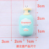 10Pcs Shampoo Charms for Jewelry Making Resin Floating Pendants