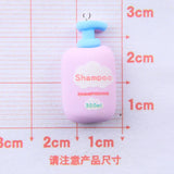 10Pcs Shampoo Charms for Jewelry Making Resin Floating Pendants