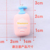 10Pcs Shampoo Charms for Jewelry Making Resin Floating Pendants