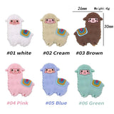 10Pcs Sheep Silicone Beads for Bracelets Pacifier Chain Baby Supplies