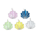 10Pcs Shell Charms Acrylic Ocean Girl DIY Making Accessories