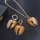 10Pcs Rhinestone Angel Wings Charms 23*20mm Pendant For DIY Jewelry