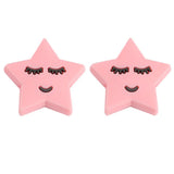 10Pcs Silicone Beads Star/Moon Food Silicone Teether Chew Bead DIY Jewelry
