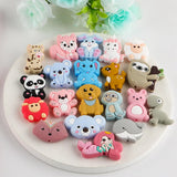 10Pcs Mix Silicone Beads DIY Jewelry Making Bracelets Pacifier Chain Accessories