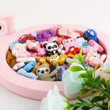 10Pcs Mix Silicone Beads DIY Jewelry Making Bracelets Pacifier Chain Accessories