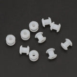 10Pcs Silicone Rubber Stoppers Ring Bead Spacer Charm Bracelet Jewelry
