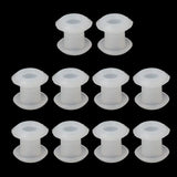 10Pcs Silicone Rubber Stoppers Ring Bead Spacer Charm Bracelet Jewelry