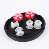 10Pcs Silicone Rubber Stoppers Ring Bead Spacer Charm Bracelet Jewelry