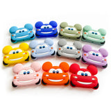 10Pcs Cartoon Rodent Silicone Car Beads BPA Teething Necklace Toy