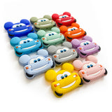 10Pcs Cartoon Rodent Silicone Car Beads BPA Teething Necklace Toy