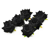 10Pcs Silk Roses Bridal Artificial Flowers Wedding Decor
