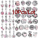 10Pcs Coffee Cup Unicorn Charms Pendant DIY Jewelry Making