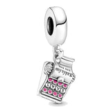10Pcs Coffee Cup Unicorn Charms Pendant DIY Jewelry Making