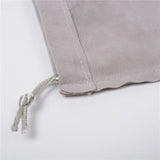 10Pcs Small Grey Velvet Bag 9x12cm Jewelry Packaging Bags