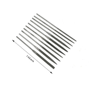 10Pcs Needle Files Set 140Mm Jewelry Tools Beading Hobby Crafts