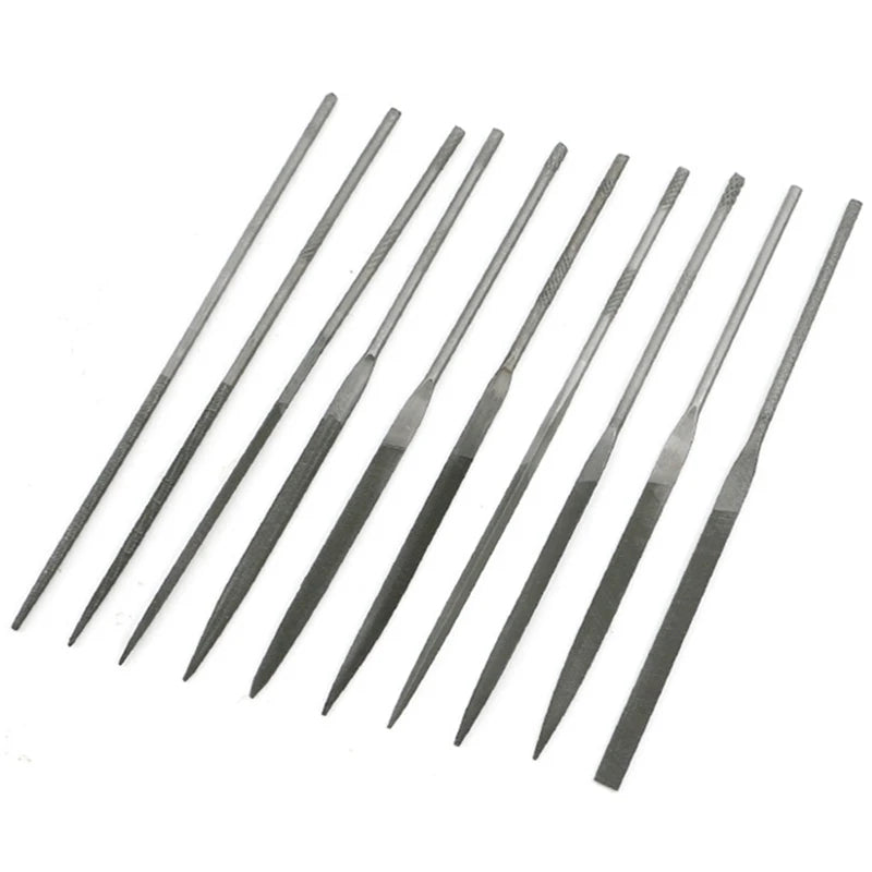 10Pcs Needle Files Set Jewelry Tools Beading Hobby Crafts Repair