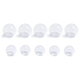 10Pcs Small Silicone Sphere Molds for Epoxy Resin Casting