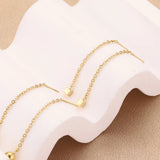 10Pcs Stainless Steel Long Earring Hook DIY Supplies