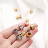 10Pcs Stainless Steel Spacer Beads for DIY Jewelry