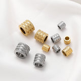 10Pcs Stainless Steel Spacer Beads for DIY Jewelry