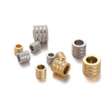 10Pcs Stainless Steel Spacer Beads for DIY Jewelry
