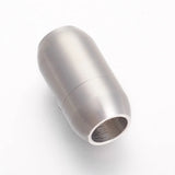 10Pcs Stainless Steel Magnetic Clasps Matte Style for Bracelet