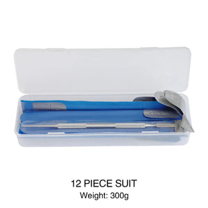 10Pcs Stainless Steel Wax Carvers Set Dental Spatula Plaster Dental Instrument