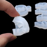 10Pcs Star Moon Ghost Elf Love Pendant Silicone Mold Resin Craft Tool