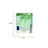 10Pcs Holographic Laser Ziplock Bags for Jewelry Storage