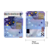 10Pcs Holographic Laser Ziplock Bags for Jewelry Storage