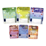 10Pcs Holographic Laser Ziplock Bags for Jewelry Storage