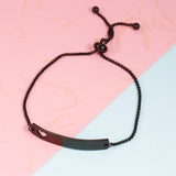 10Pcs Stainless Steel Adjustable Bracelets For Women's Jewelry