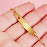 10Pcs Stainless Steel Adjustable Bracelets For Women's Jewelry