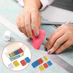 10Pcs Multicolor Tailors Chalk Fabric Erasable Sewing Marker