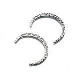 10Pcs Tibetan Silver Crescent Moon Charms Pendant for DIY Jewelry Making