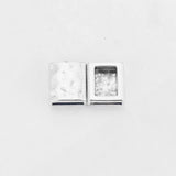 10Pcs Tibetan Silver Slider Spacer Beads for DIY Leather Cord Jewelry