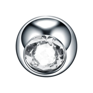 10Pcs Titanium Crystal Replacement Ball 16G 14G Body Jewelry Parts