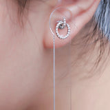10Pcs Acrylic Earring Try On Stick Shop Tool Ear Stud Trial Display Holder