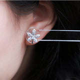 10Pcs Acrylic Earring Try On Stick Shop Tool Ear Stud Trial Display Holder