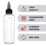 10Pcs 100ml Plastic Bottle with Cap Dropping Jars