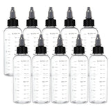 10Pcs 100ml Plastic Bottle with Cap Dropping Jars