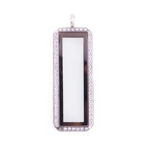 10Pcs Glass Floating Locket Memory Pendant For Women
