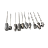 10Pcs Tungsten Carbide Milling Cutter Rotary Tool 2.35MM Shank