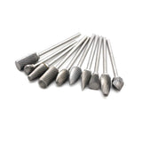 10Pcs Tungsten Carbide Milling Cutter Rotary Tool 2.35MM Shank