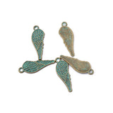 10Pcs Sea Horse Charms for DIY Necklace Making Patina Greek Animal Pendants